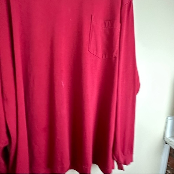 Lot of 2 L.L Bean Red Long sleeve tee Men’s Large - Picture 5 of 7